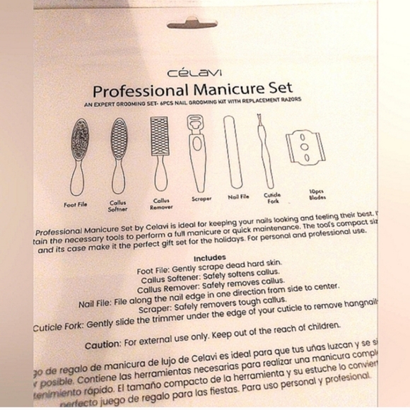 Celavi-7pc Professional Manicure Set - Picture 2 of 2